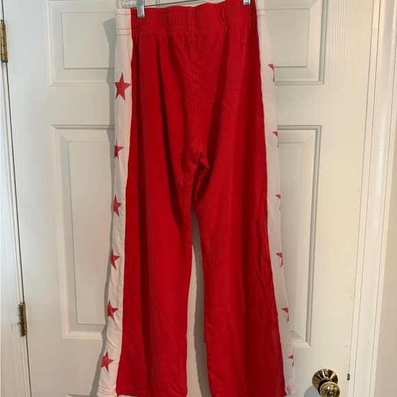 Lauren Moshi Red Star Sweatpants - Picture 4 of 5